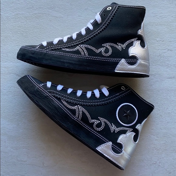 NWT converse all star western high tops black - Picture 4 of 8
